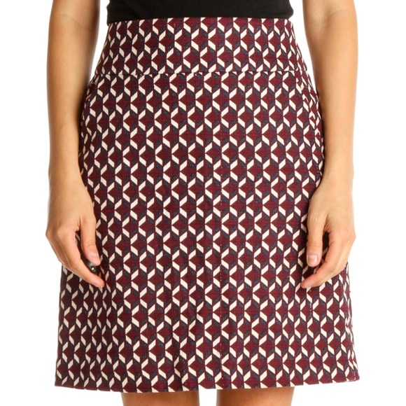 Ann Taylor Printed Skirt - Picture 1 of 7